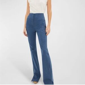 Veronica Beard Blue Flare Jeans